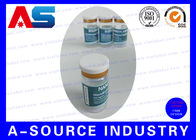 दवा की बोतल 10ml फ्लायल लेबल स्टिकर होलोग्राम लेजर प्रिंटिंग ग्लास फ्लायल के लिए विशेष डिजाइन लेबल