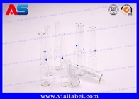 स्पष्ट और एम्बर ग्लास एम्पूल विभिन्न मात्रा 1ml -25ml के लिए विकल्प यूरोपीय संघ में लोकप्रिय