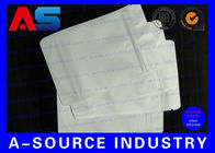 7 * 10 Cm White Plastic Sleeves Aluminum Foil Bags Zip Lock Pounch For Capsules
