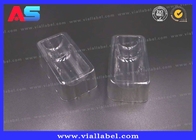 10 मिलीलीटर के फ्लास्क पैकेजिंग स्पष्ट प्लास्टिक वैक्सीन मेडिकल ट्रे, इंजेक्शन फ्लास्क ब्लिस्टर पैकेजिंग