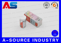 लेजर होलोग्राम दवा लेबल स्टिकर गत्ता शीशी भंडारण बॉक्स मुद्रण, 10ml बोतल के लिए लेबल आकार