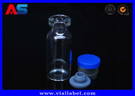 रबड़ स्टॉपर और 13 # एल्यूमीनियम प्लास्टिक कैप के साथ ग्लास 5 मिलीलीटर की बोतल छोटे ग्लास की शीशी