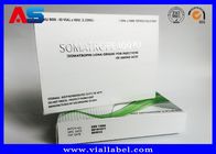एचजी इंजेक्शन ग्रोथ हार्मोन के लिए पेपर मेडिसिन पैकेजिंग बॉक्स सिल्वर फॉयल मेटैलिक