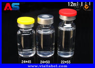 स्पष्ट बाँझ इंजेक्शन छोटे ग्लास की बोतलें खाली ग्लास की बोतलें लेबरोटोटिट टेसिंग पैकेजिंग तेल के समाधान के लिए