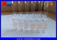 मुद्रित 1ml साफ़ मेडिकल इंजेक्शन ग्लास Ampoule 10x60mm तटस्थ बोरोसिलिकेट सामग्री
