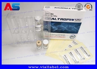 वैक्सीन फ्लायल 375g 2ml की बोतल और ट्रे के लिए फोल्डेबल कार्डबोर्ड बॉक्स