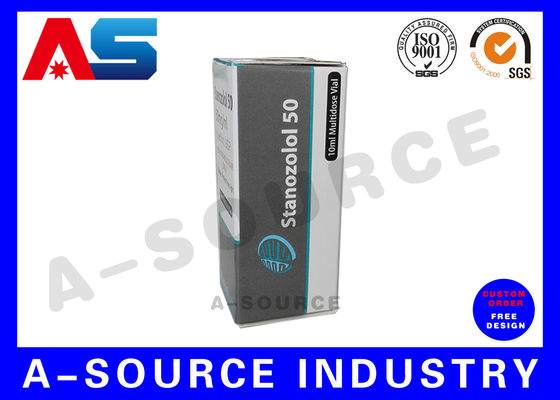 अनुकूलित होलोग्राम शीशी भंडारण बॉक्स मुद्रण 10ml शीशी बॉक्स और पैकेजिंग / छोटे पैकेजिंग बॉक्स