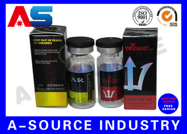 Laser Colorful  Peptide Hologram Boxes For Healthcare Packing Embossing / Anti - Fake