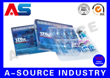 Laser Colorful  Peptide Hologram Boxes For Healthcare Packing Embossing / Anti - Fake
