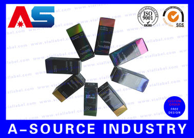 Laser Colorful  Peptide Hologram Boxes For Healthcare Packing Embossing / Anti - Fake