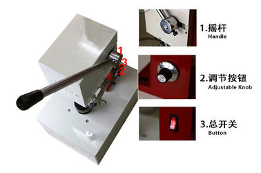 फ्लिप ऑफ एल्यूमीनियम टॉप 20 मिमी फ्लास्क क्रिमपर क्रिमपिंग टूल 380v / 220v फ्लास्क क्रिमपिंग मशीन