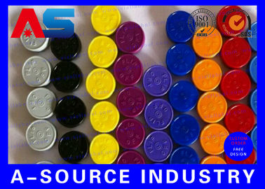 Polypropylene Purple Medicine Vial Caps Crimper, Aluminum Bottle Caps Seals 32 मिमी इलेक्ट्रोप्लाटिंग काला