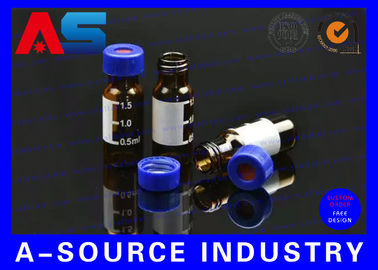 Pharmacy ML Tube Small Glass Vials bayonet mouth Amber Glass Vials 16 * 31mm