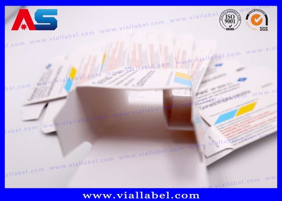प्रेग्नील एचसीजी दवा पैकेजिंग बॉक्स के लिए अनुकूलित ग्लास बोतल कागज 10ml शीशी बॉक्स