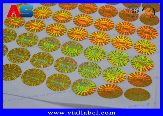 सुरक्षा कोड और सीरियल नंबर के लिए विरोधी नकली विरोधी नकली होलोग्राम