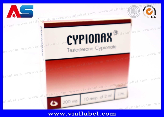 CMYK फार्मास्युटिकल पैकेजिंग बॉक्स 10 ampoules के लिए 1ml ampoule पेपर बॉक्स और प्लास्टिक ट्रे