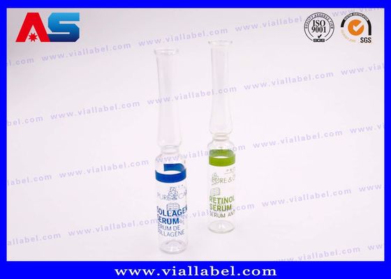 प्रीमियम 1 मिलीलीटर एम्पूल ∙ कस्टम मुद्रित ∙ फार्मास्युटिकल और कॉस्मेटिक ग्रेड ∙ फैक्टरी प्रत्यक्ष ∙ थोक स्टॉक