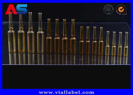 1ml स्पष्ट एम्बर फार्मास्युटिकल एम्पौल्स खरीदें, थोक 1ml एम्पौल थोक