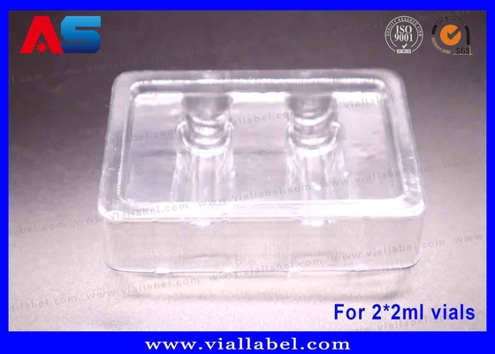 टिरज़ेपेटाइड / एचसीजी पैकेज के लिए 2ml बोतल ब्लिस्टर ट्रे, 50um मोटाई के स्पष्ट ट्रे