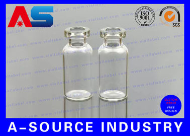 इंजेक्शन 2ml - 10ml स्पष्ट छोटे ग्लास फ्लाय सिलिकॉन क्लॉपर / फ्लिप ऑफ कैप्स