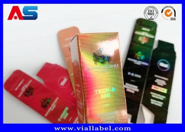 औषधि पैकेज 10ml औषधीय शीशी का लेबल गोली के लिए टैबलेट बोतलें शीशियों के लिए बॉक्स
