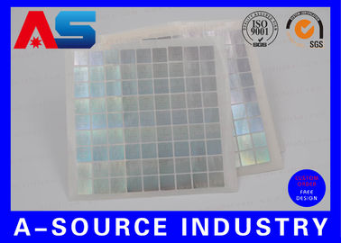2cm Diameter Custom Holographic Stickers Anti - Counterfeiting PET Material