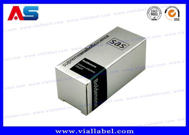 एनाबोलिक साइंस 10ml फ्लायल बॉक्स / पेप्टाइड मेडिसिन पैकिंग बॉक्स ग्लास फ्लायल्स के लिए कस्टम मुद्रित बॉक्स