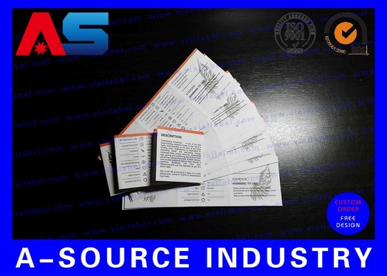 औषधीय कागज फ्लायर प्रिंटिंग पेप्टाइड के लिए बॉडीबिल्डिंग तेल निर्देश पत्रक प्रिंटिंग