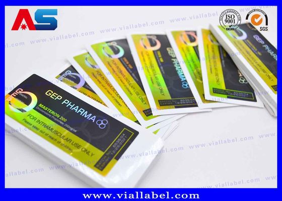 10ml बोतलों के लिए प्रिस्क्रिप्शन 10ml शीशी लेबल टेस्टोस्टेरोन मिक्स, चिपकने वाला स्टीकर लेबल