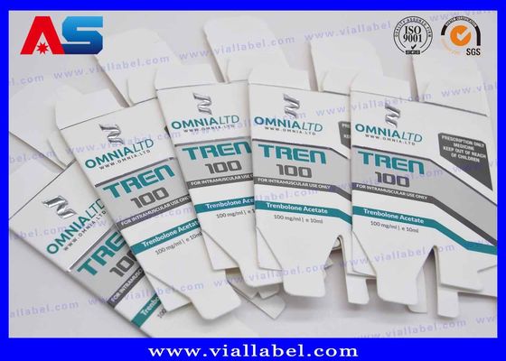 पेप्टाइड ग्लास फ्लायल्स के लिए फोल्डेबल होलोग्राम पैकेजिंग बॉक्स 2ml 10ml 20ml 30ml बॉडी बिल्डिंग फ्लायल्स बॉक्स