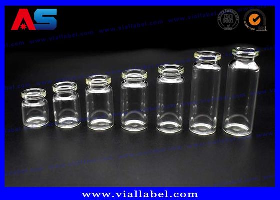 इंजेक्शन 2ml - 10ml स्पष्ट छोटे ग्लास फ्लाय सिलिकॉन क्लॉपर / फ्लिप ऑफ कैप्स