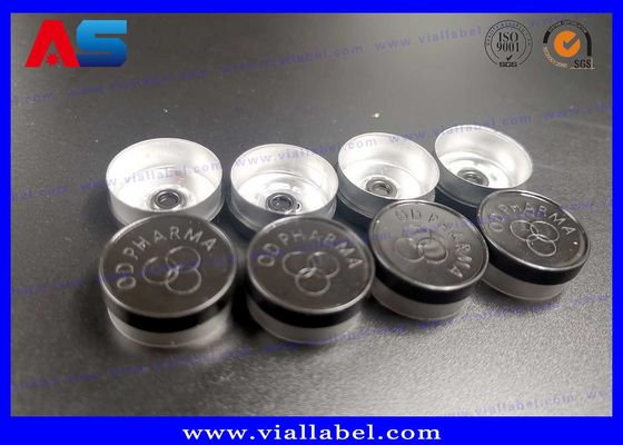 बॉडीबिल्डिंग शीशियों के लिए सुरक्षित रबर ढक्कन के साथ ट्यूबलर मिनिएचर ग्लास बोतलें, नीली एम्बर ग्लास बोतलें