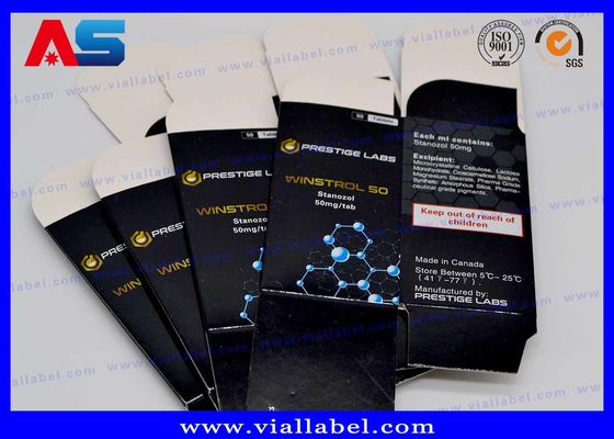 1ml टेस्टोस्टेरोन प्रोपियोनेट के लिए एंटी फेक 81x60x31mm शीशी Ampoule स्टोरेज बॉक्स: