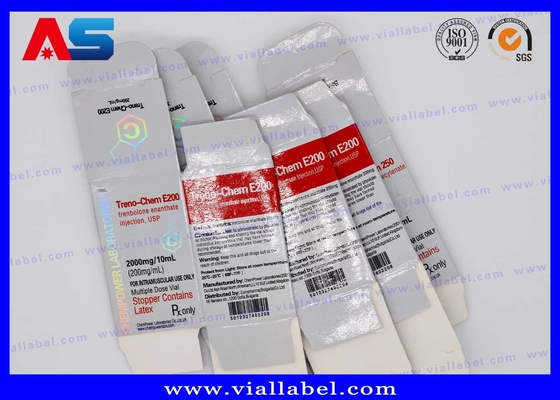 जीईपी फार्मा 10ml ग्लास फ्लायल 300g पेपर प्रिंटेड पैकेजिंग बॉक्स बॉडी बिल्डिंग फ्लायल बॉक्स