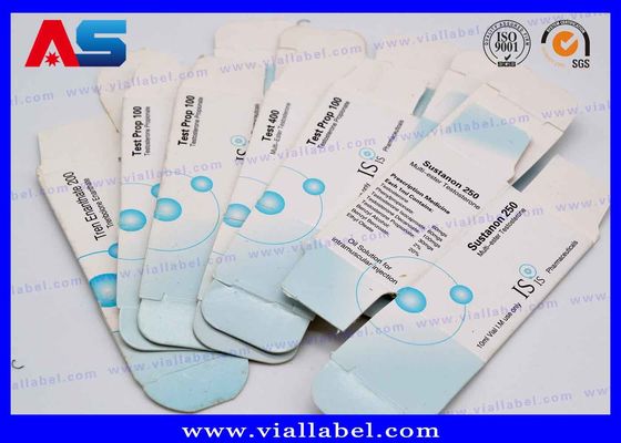 अनुकूलित होलोग्राम शीशी भंडारण बॉक्स मुद्रण 10ml शीशी बॉक्स और पैकेजिंग / छोटे पैकेजिंग बॉक्स