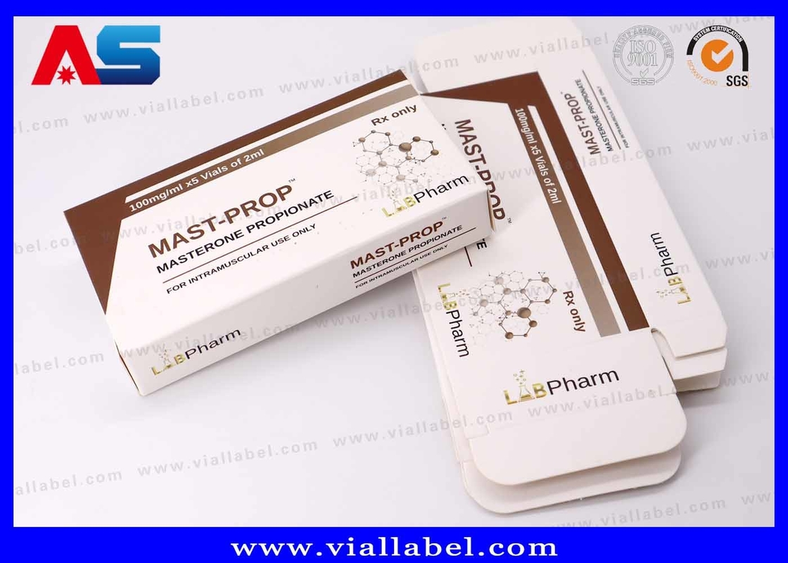 2x2ml शीशियों के लिए कस्टम पेप्टाइड भंडारण बॉक्स, प्रीमियम पेप्टाइड पैकेजिंग बॉक्स कस्टम मुद्रण