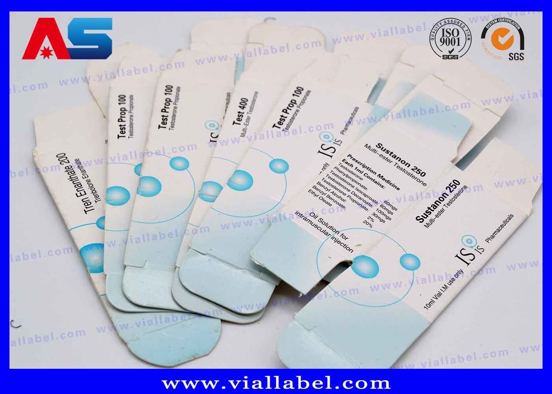 अनुकूलित होलोग्राम शीशी भंडारण बॉक्स मुद्रण 10ml शीशी बॉक्स और पैकेजिंग / छोटे पैकेजिंग बॉक्स