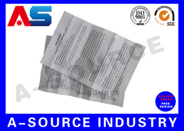 टेस्टोस्टेरोन एसीटेट 100mg विवरण के लिए विवरणिका कस्टम पत्रक मुद्रण फोल्डेड फ्लायर कैटलॉग प्रिंटिंग