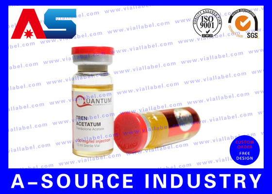बाँझ इंजेक्शन टेस्टोस्टेरोन Propionate बोतलों के लिए सीरम 10ml शीशी लेबल डिजाइन फार्मास्युटिकल पैकेजिंग