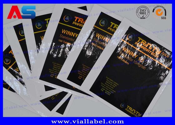 लेजर होलोग्राम प्रिस्क्रिप्शन सीएमवाईके गोली बोतल के लिए लेबल स्टिकर बोतल / बैग के लिए